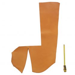 Peau Vachette tannage végétal ép. 1,6mm marron