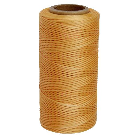Bobine de fil ciré Marron clair 260 m