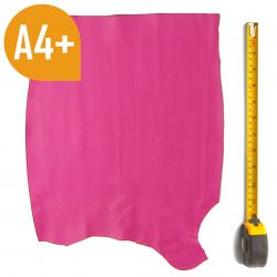 Peau de cuir Veau Togo grainé Rose