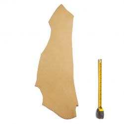 Collet Vachette ép. 2 mm tannage végétal Naturel