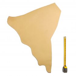 Collet Vachette ép. 2 mm tannage végétal Naturel