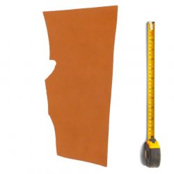 Cuir épais Vachette 3,5mm Tannage Végétal Marron