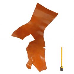 Peau de cuir tannage végétal 1,4mm Vachette Marron