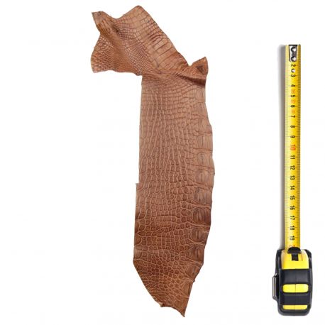 Peau de Crocodile Marron