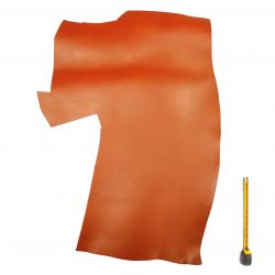 Cuir épais Vachette 3,6mm Tannage Végétal Marron