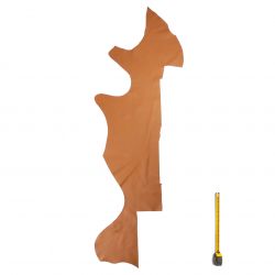Cuir Veau lisse Marron Tanneries POMARI
