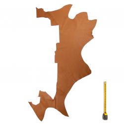 Cuir Veau lisse Marron Tanneries POMARI