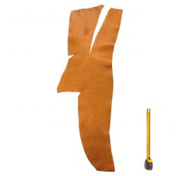 Cuir Veau grainé Marron Tanneries HASS