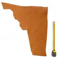 Cuir Veau grainé Marron Tanneries HASS