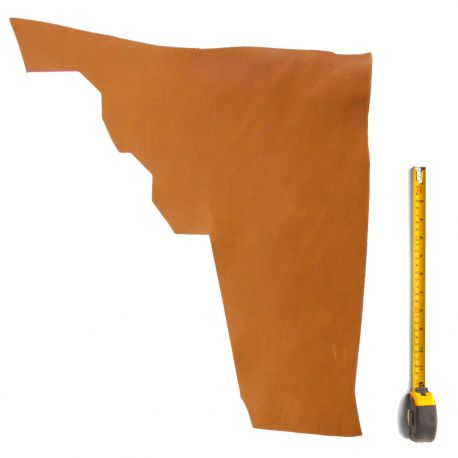 Cuir Veau grainé Marron Tanneries HASS