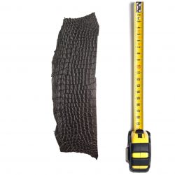 Peau de Crocodile Noir