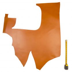 Cuir tannage végétal Vachette ép. 2 mm Marron