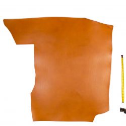 Cuir tannage végétal Vachette ép. 2 mm Marron