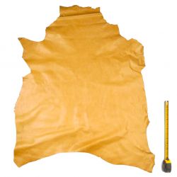 Peau entière de Chèvre Marron finition viellie