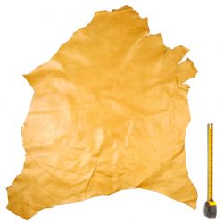 Peau entière de Chèvre Marron finition viellie