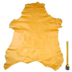 Peau entière de Chèvre Marron finition viellie