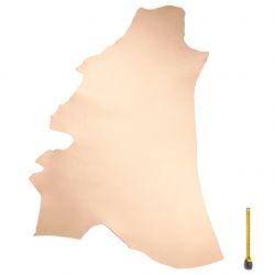 Peau Vachette tannage végétal ép. 4 mm Naturel