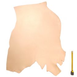 Peau Vachette tannage végétal ép. 4 mm Naturel