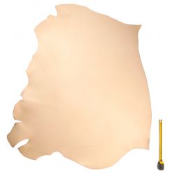 Peau Vachette tannage végétal ép. 4 mm Naturel