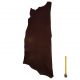 Collet Vachette ép. 3mm tannage végétal marron foncé