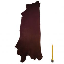Collet Vachette ép. 2,6mm tannage végétal marron foncé