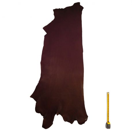 Collet Vachette ép. 2,6mm tannage végétal marron foncé