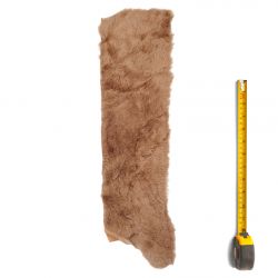 Peau de Mouton à poils Marron