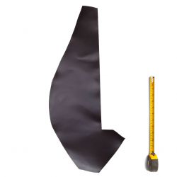Cuir tannage végétal Vachette ép. 2 mm Marron foncé