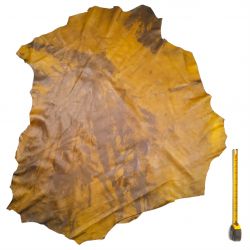 Peau entière d'Agneau Marron foncé