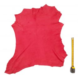 Peau entière Agneau Rouge finition Velours