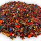1 kg granulés de cuir idéal rembourrage coussin sac de frappe Upcycling multicolores