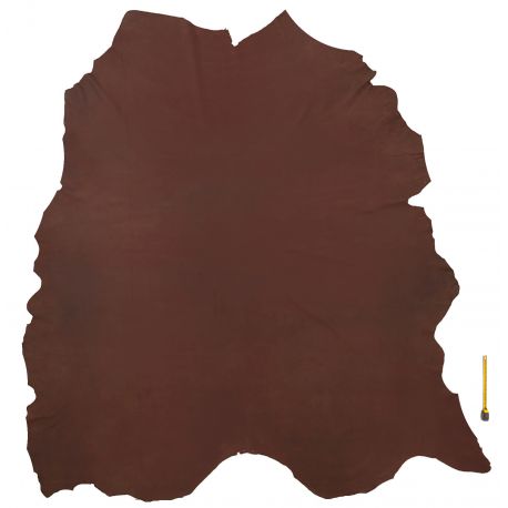 Peau entière Vachette cuir Marron