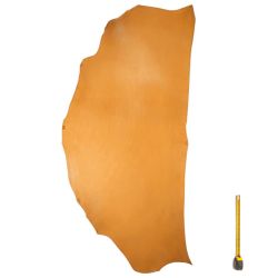 Collet Vachette ép. 2,8mm tannage végétal cuir Marron 2nd choix