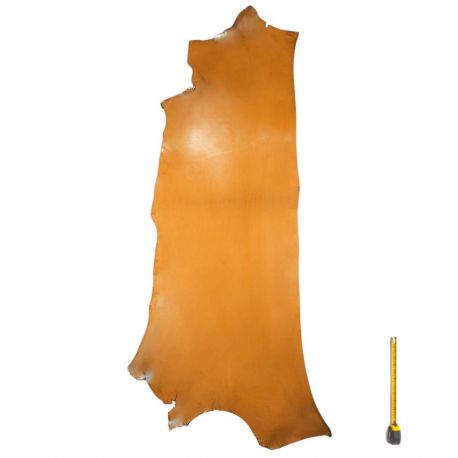 Collet Vachette ép. 2,2mm tannage végétal cuir Marron 2nd choix
