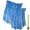 Cuir tannage végétal Vachette ép. 2mm Bleu antique patiné main