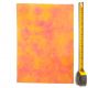 Cuir épais tannage végétal Vachette ép. 3,6mm Jaune antique patiné main