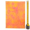 Cuir épais tannage végétal Vachette ép. 3,6mm Jaune antique patiné main
