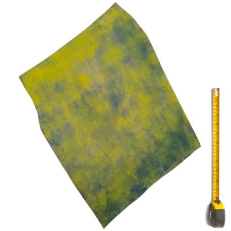 Cuir épais tannage végétal Vachette ép. 3,6mm Jaune antique patiné main