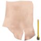 Cuir tannage végétal Vachette 2mm Rose antique patiné main