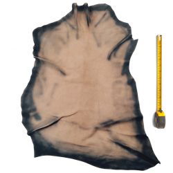Peau entière d'Agneau Marron Antique velours