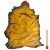 Peau entière d'Agneau Marron Antique