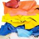 1 kg petites chutes de cuir multicolores