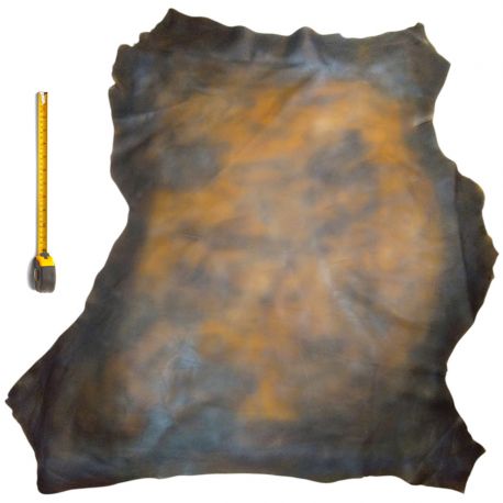 Peau entière d'Agneau Marron Antique