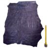 Peau entière d'Agneau Bleu Antique