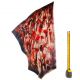 Cuir tannage végétal Vachette 2mm Rouge antique patiné main