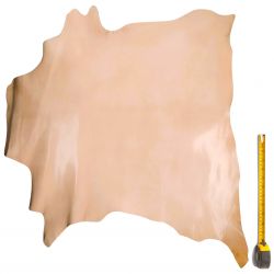 Peau entière de Chèvre tannage végétal 2nd choix coloris naturel