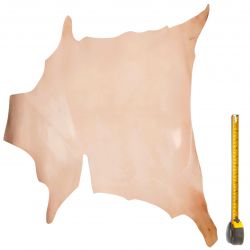 Peau entière de Chèvre tannage végétal 2nd choix coloris naturel