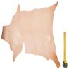 Peau entière de Chèvre tannage végétal 2nd choix coloris naturel