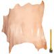 Peau entière de Chèvre tannage végétal 2nd choix coloris naturel