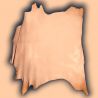 Peau entière de Chèvre tannage végétal 2nd choix coloris naturel
